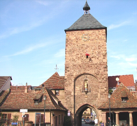 Molsheim: la porte fortifie